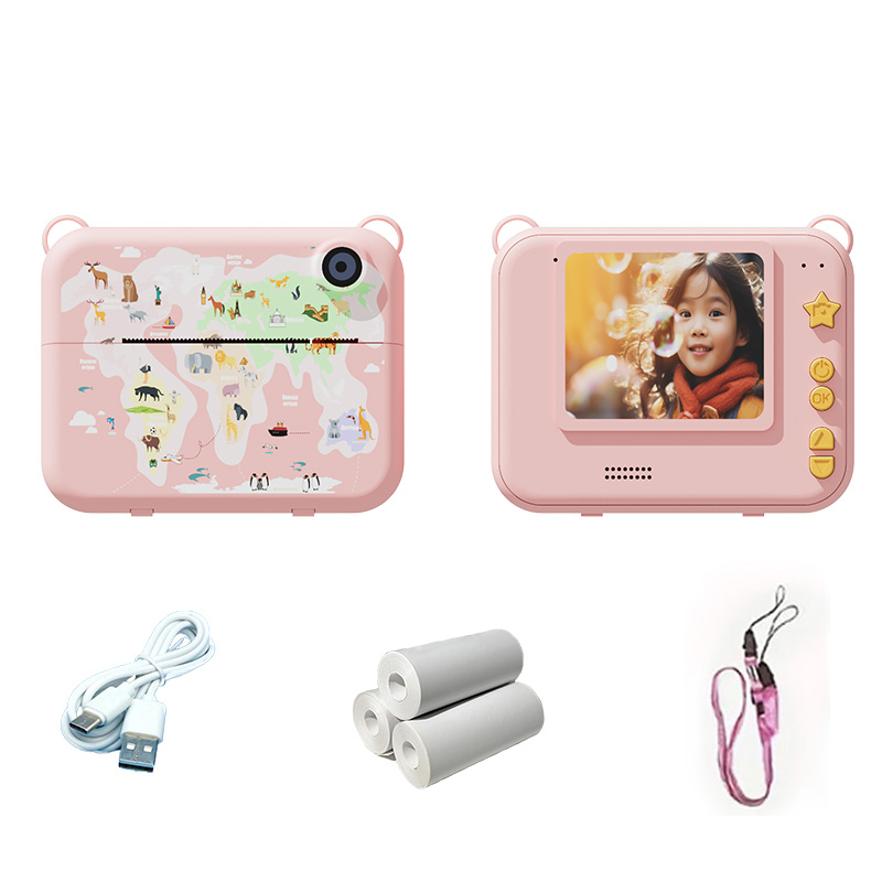 Home Office Zoom - Kids Instant Print Camera 1080p High-Definition