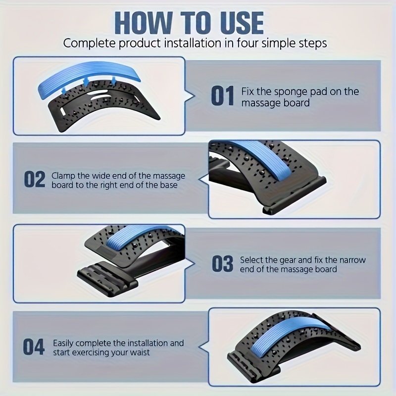 3-Level Back Stretcher Posture - Home Office Gear ulasan dan harga