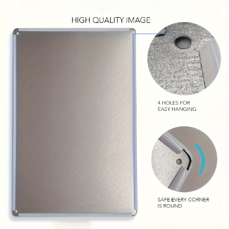 CIFBUY Vintage Aluminum Wall A - Free Home Office ulasan dan harga