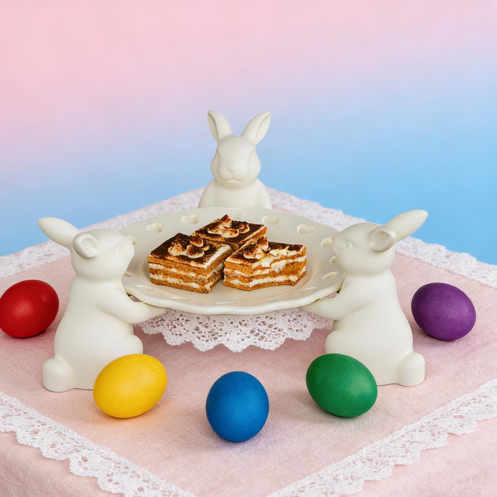 Bunny Tray Mold 3D Cute Silico - Home Office Gear ulasan dan harga