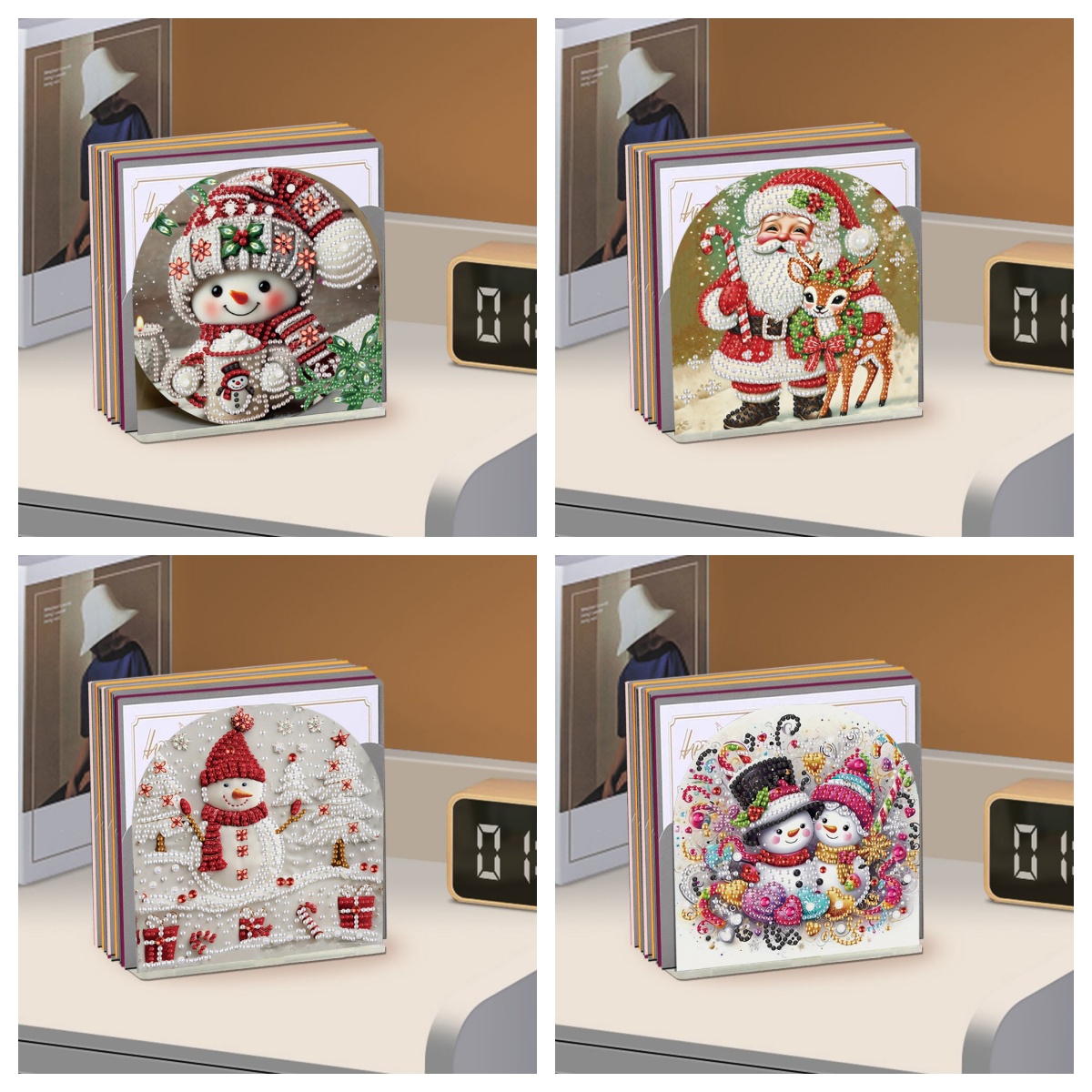 1 Piece/Set DIY Christmas Diam - Home Office Bagas ulasan dan harga