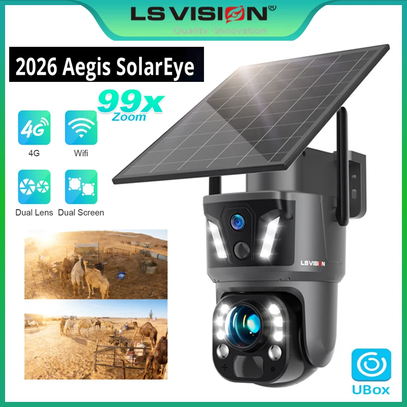 LS VISION 8MP 3-Lens Dual-Scre - Home Office Zoom ulasan dan harga