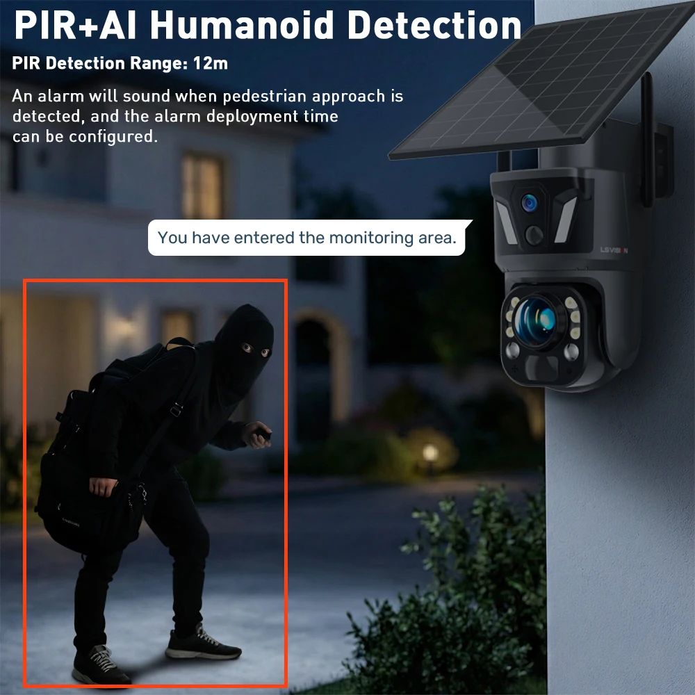 LS VISION 8MP 3-Lens Dual-Scre - Home Office Zoom ulasan dan harga