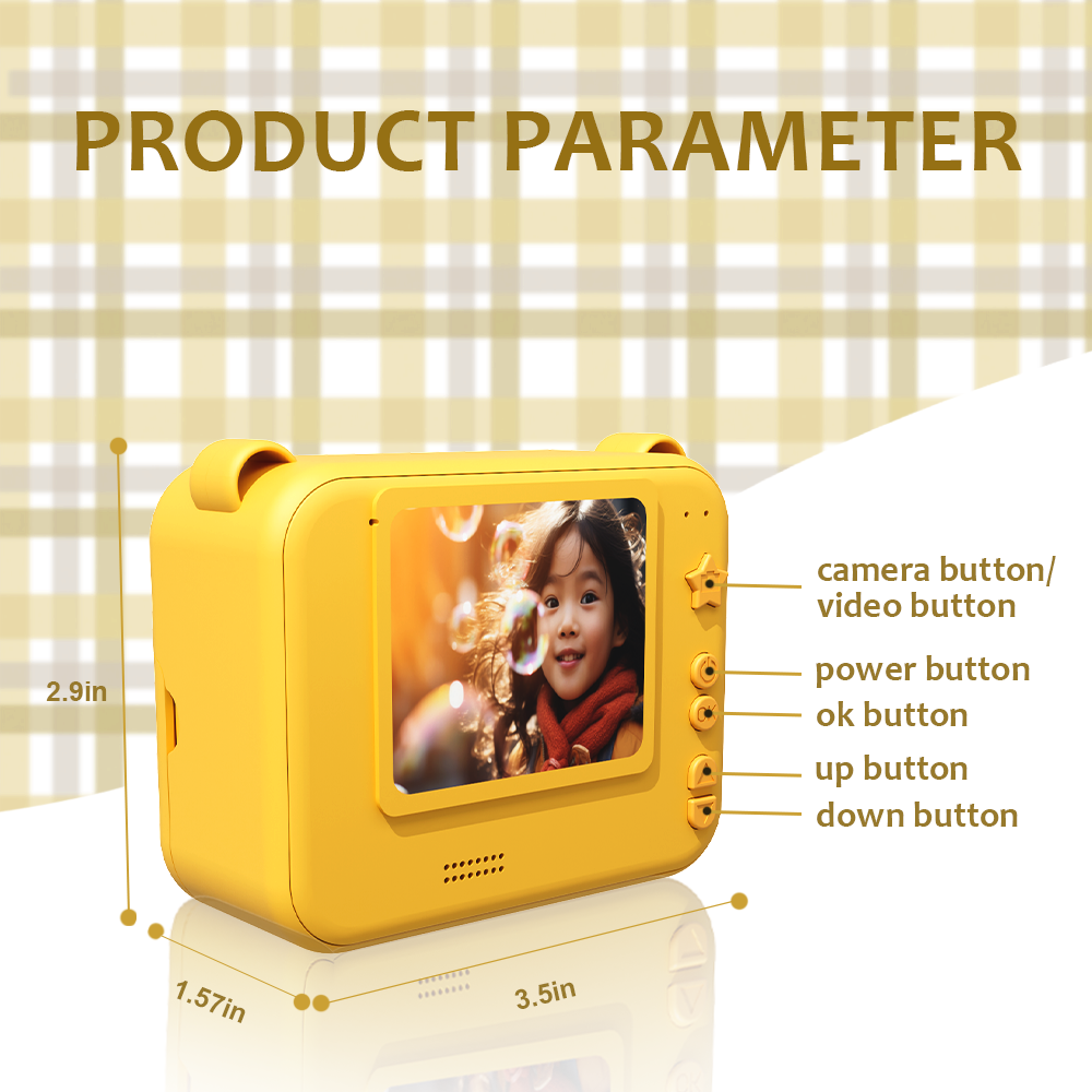 Kids Instant Print Camera 1080 - Home Office Zoom ulasan dan harga