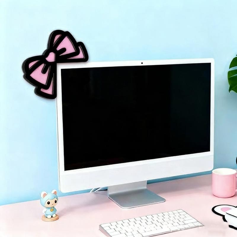 New 1/2Pcs Wooden Bowknot PC A - Home Office Programmer ulasan dan harga