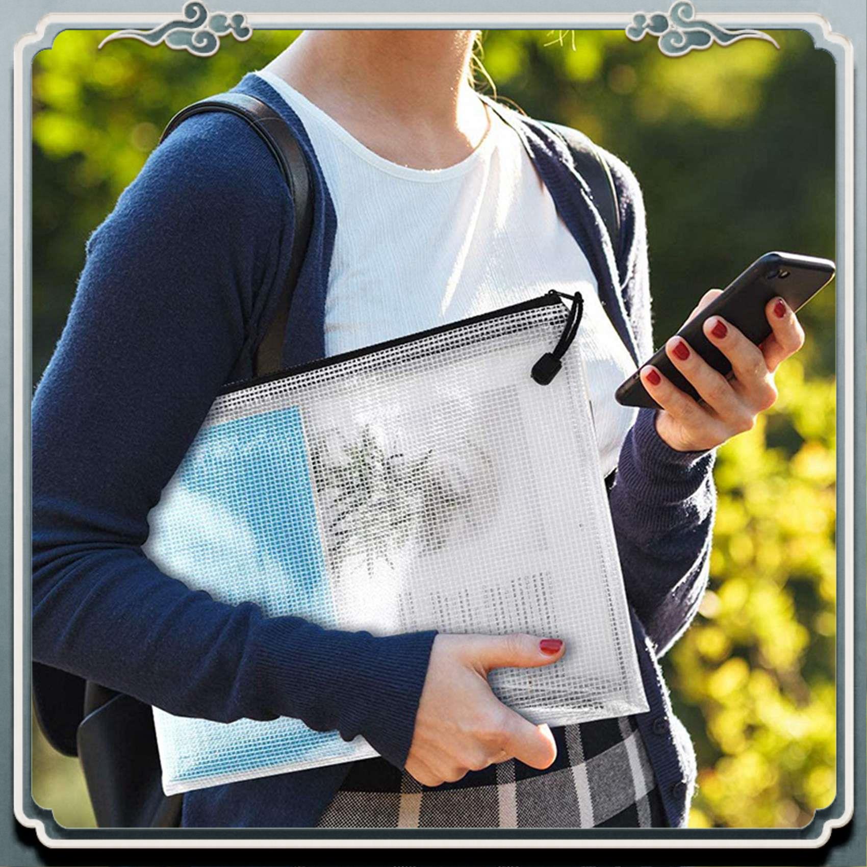 ABIJ-36Pcs Mesh Zipper Pouch D - Home Office Bagas ulasan dan harga