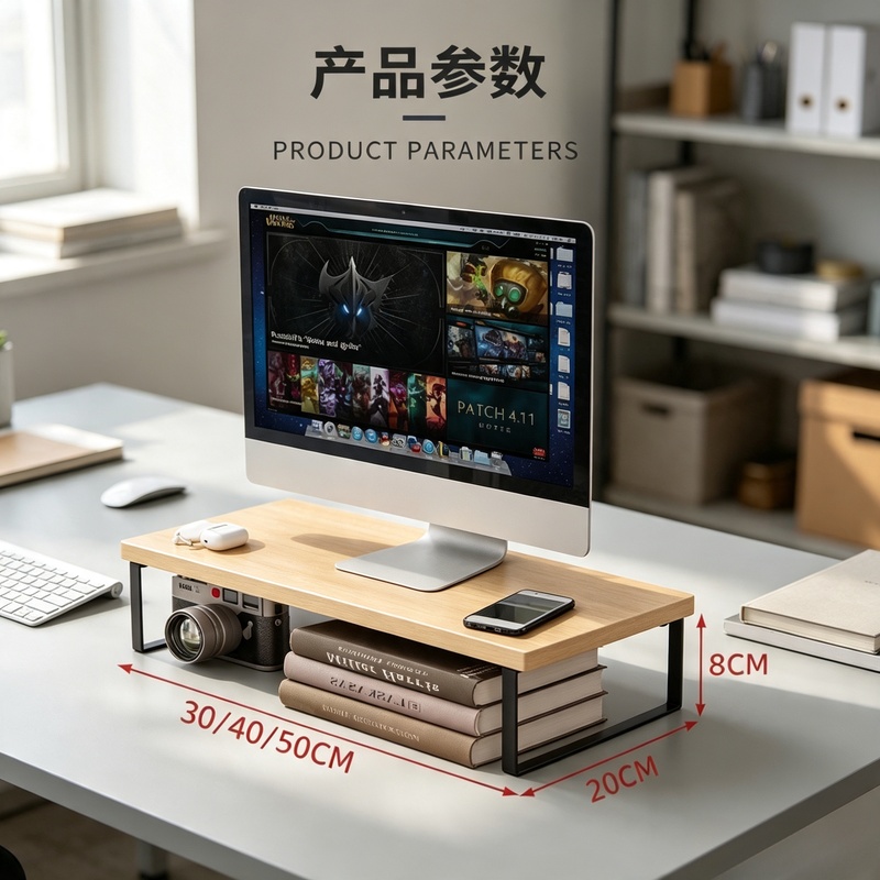 Elevated Desktop Monitor Riser - Home Office Programmer ulasan dan harga