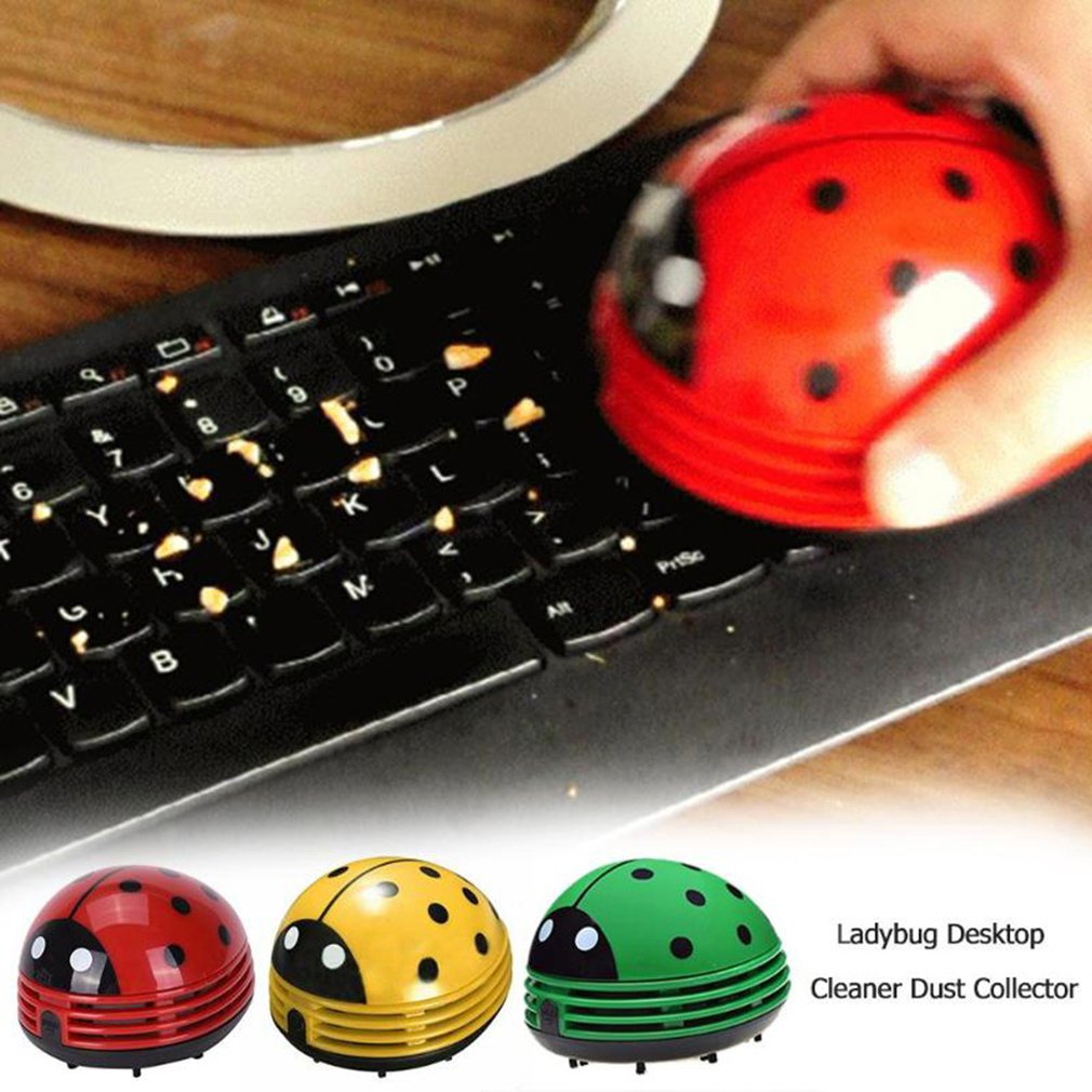 Cute Ladybug Desktop Vacuum Cl - Home Office Desk Ideas ulasan dan harga