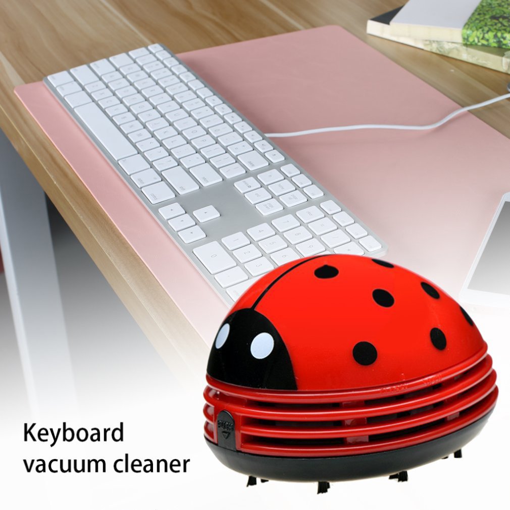 Cute Ladybug Desktop Vacuum Cl - Home Office Desk Ideas ulasan dan harga