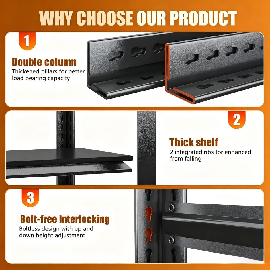 2PC 2-Tier Small Metal Bookshe - Home Office Bookshelves ulasan dan harga