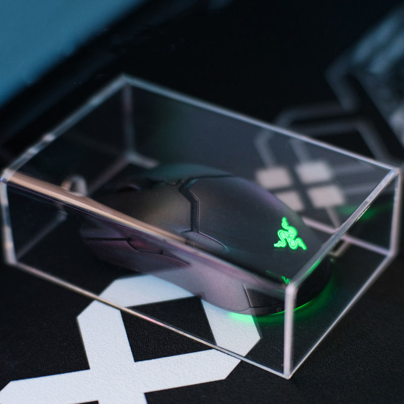 Acrylic Computer Mouse Dust Co - Home Office Programmer ulasan dan harga
