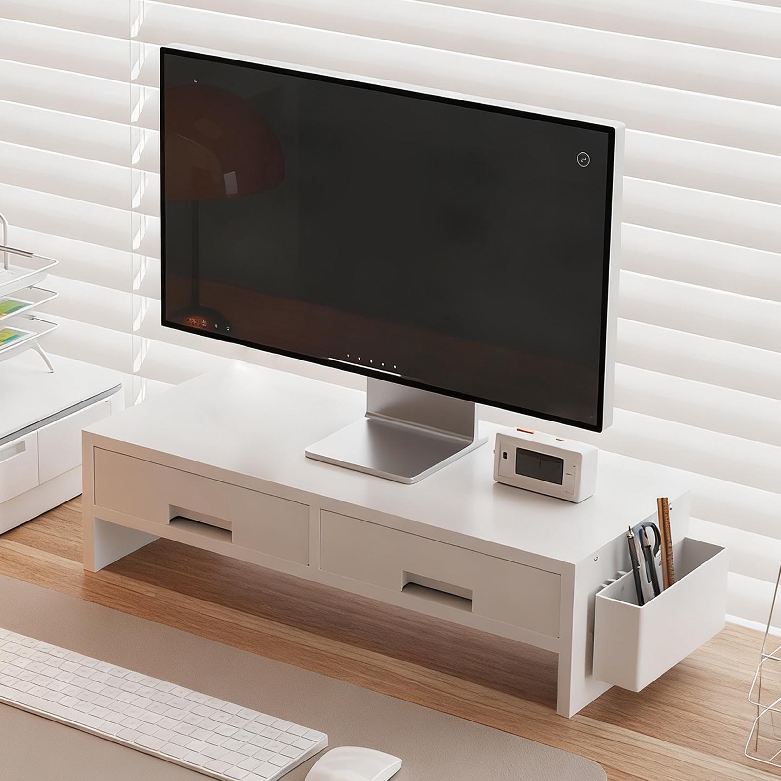 Desk Monitor Stand Riser Doubl - Home Office Programmer ulasan dan harga
