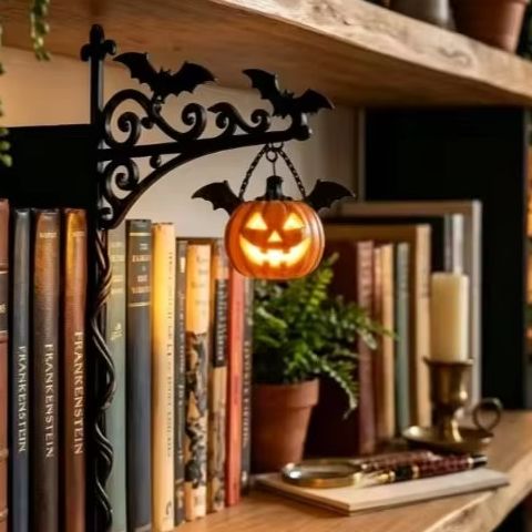 Ghost Bookshelf Lantern，Librar - Home Office Bookshelves ulasan dan harga