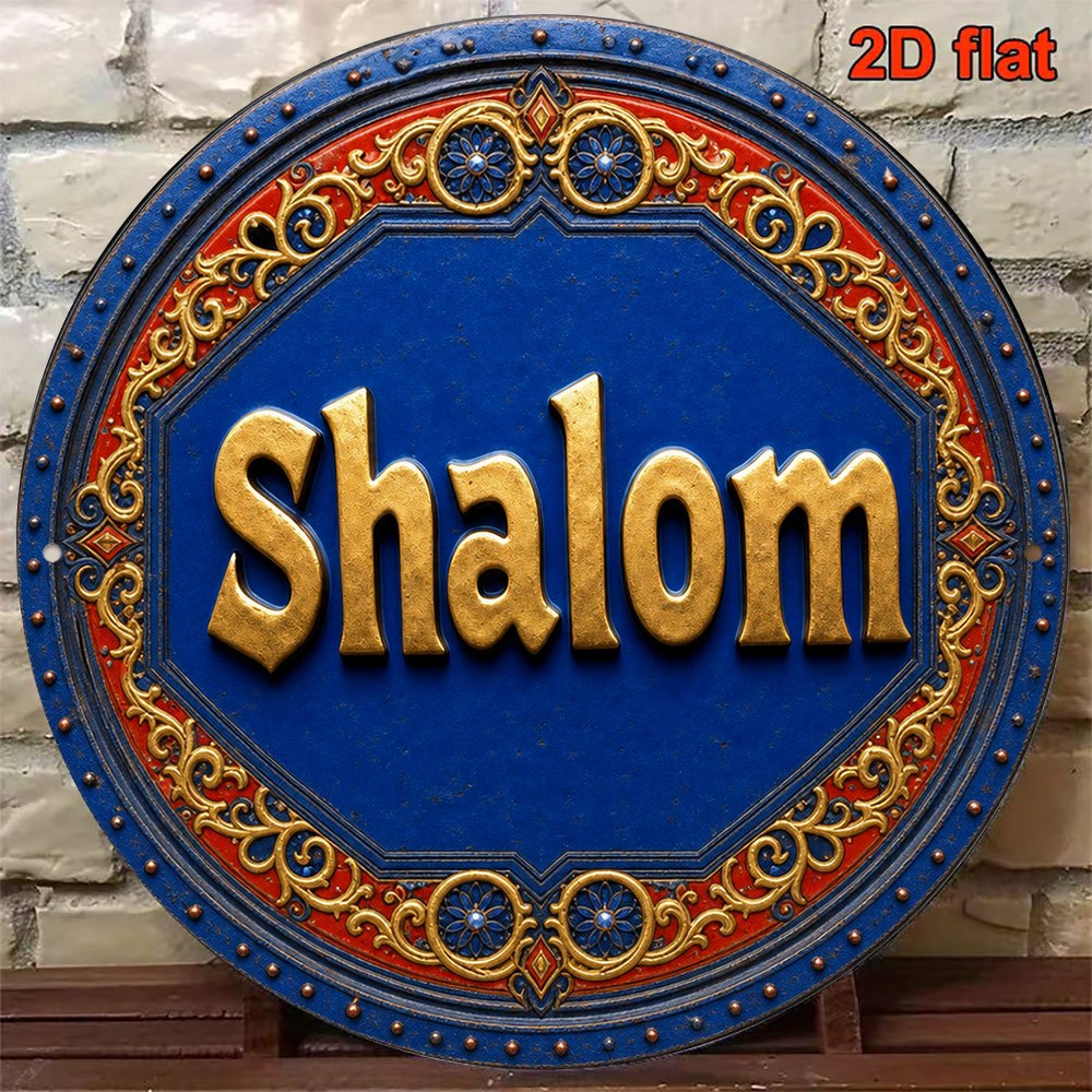 CIFBUY Retro Aluminum Wall Art - Free Home Office ulasan dan harga