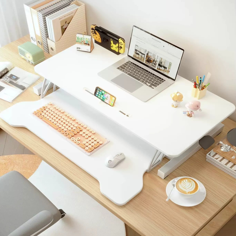Standing Desk Riser Height Adj - Home Office Desk Ideas ulasan dan harga