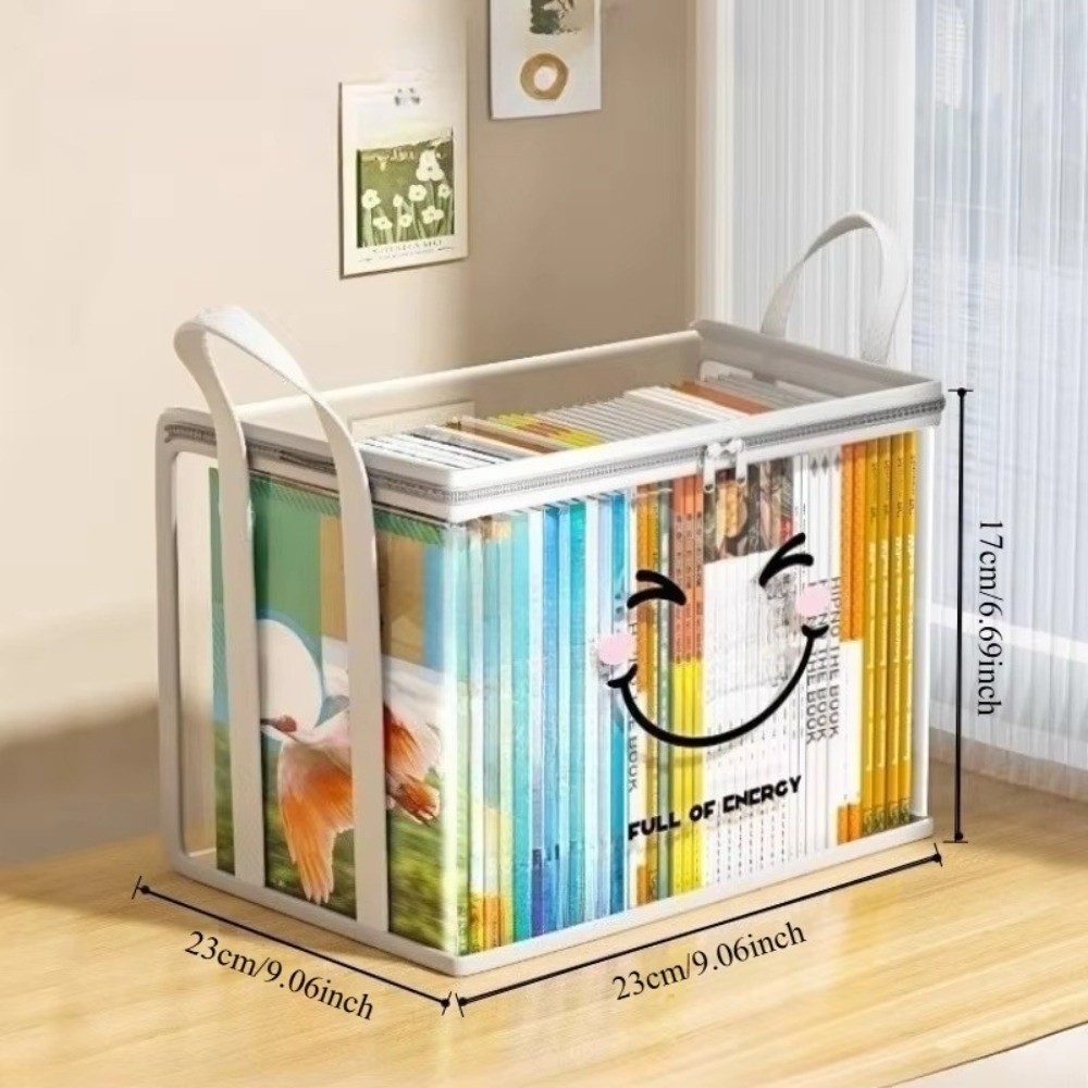 Large Square Book Storage Bag  - Home Office Bagas ulasan dan harga