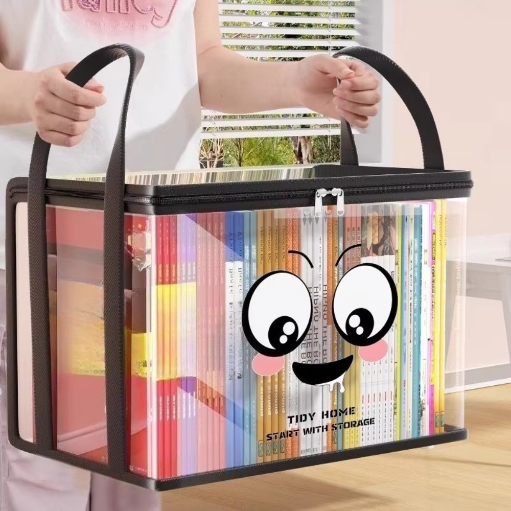 Large Square Book Storage Bag  - Home Office Bagas ulasan dan harga