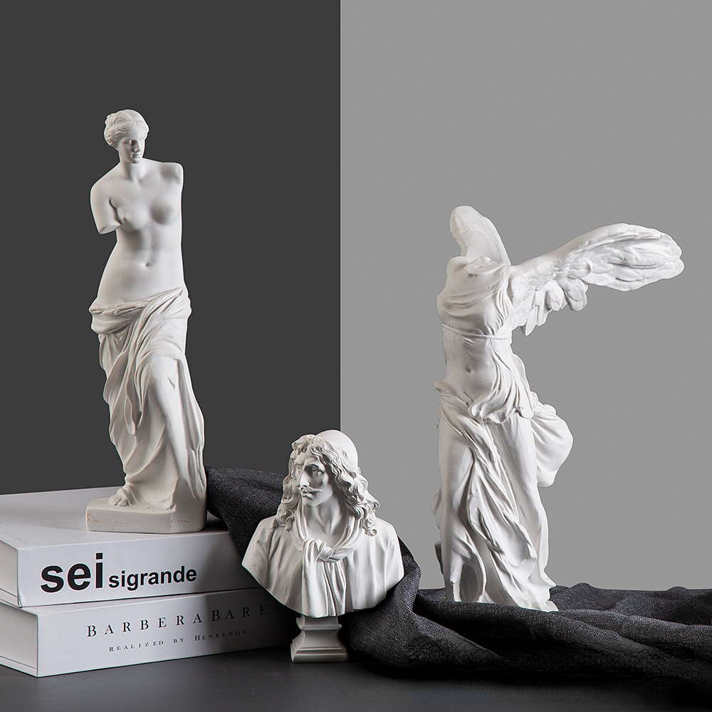 Greek Victory Goddess Statue w - Home Office Bookshelves ulasan dan harga