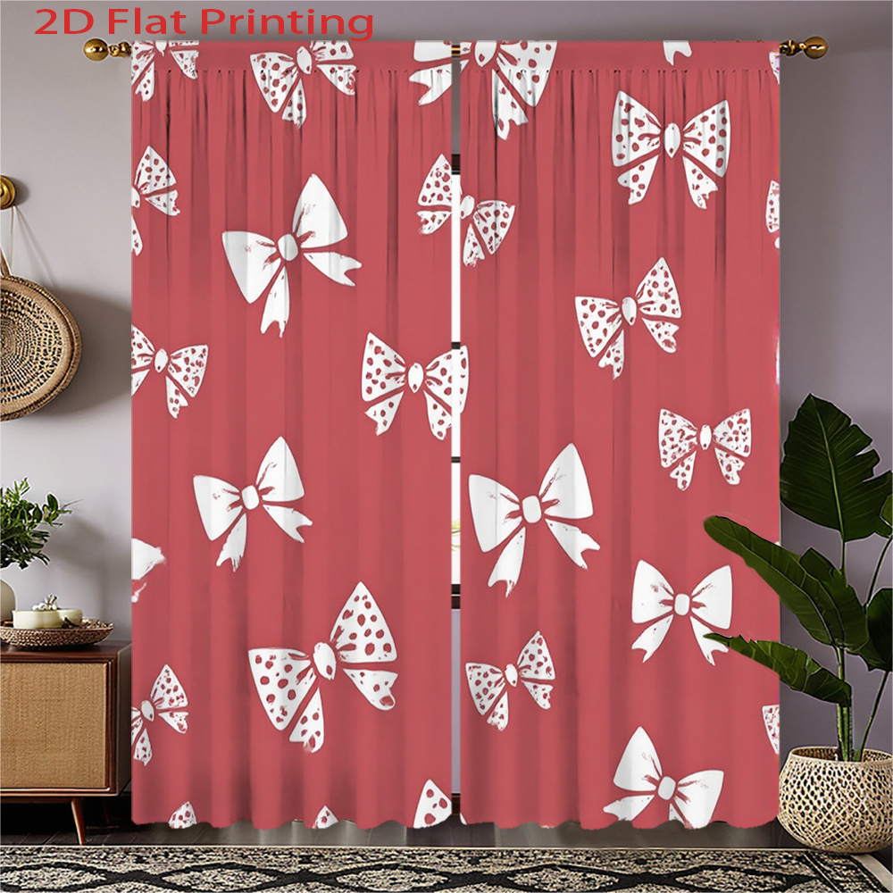 2pcs, 2D Flat Printing Curtain - Home Office Of Amazon ulasan dan harga
