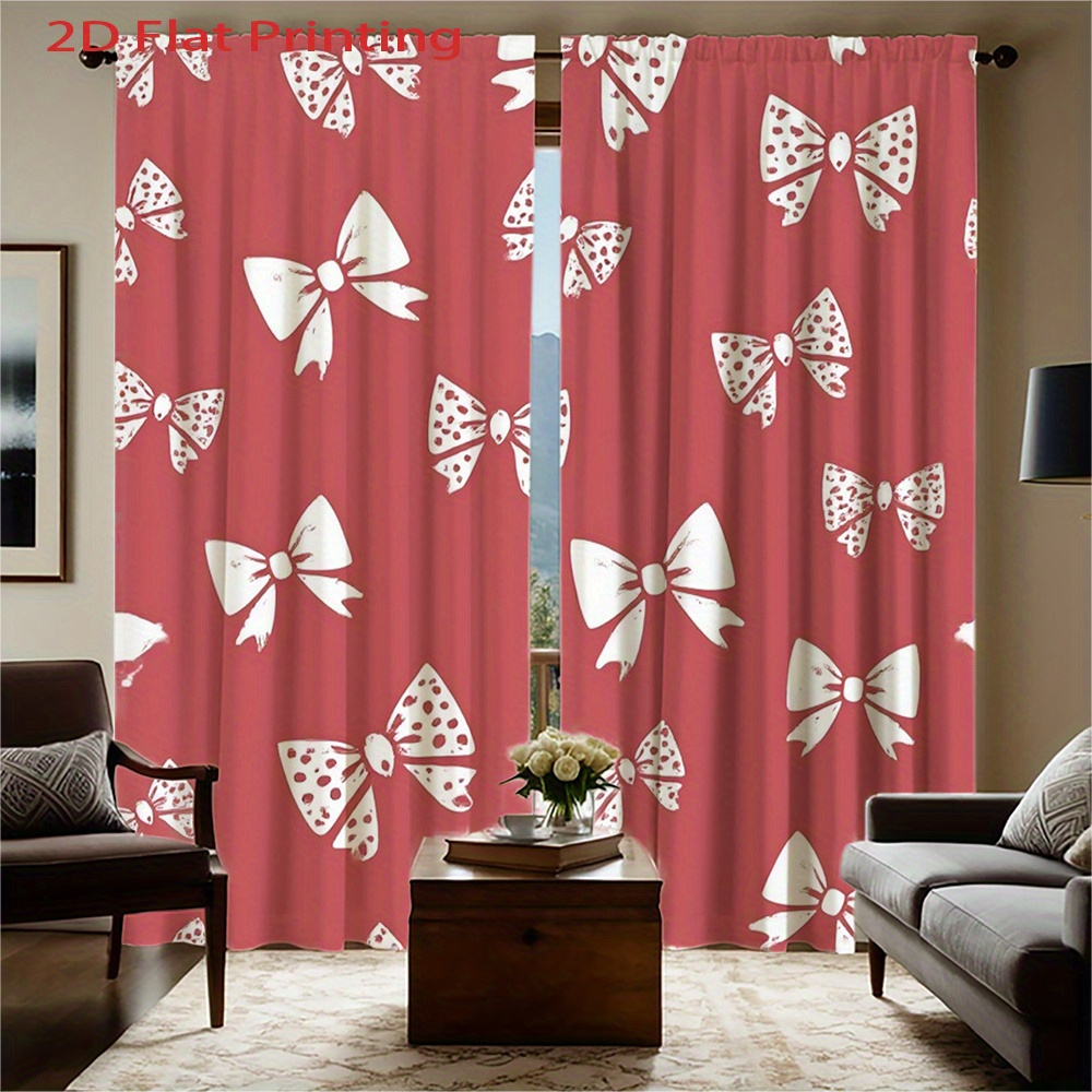 2pcs, 2D Flat Printing Curtain - Home Office Of Amazon ulasan dan harga