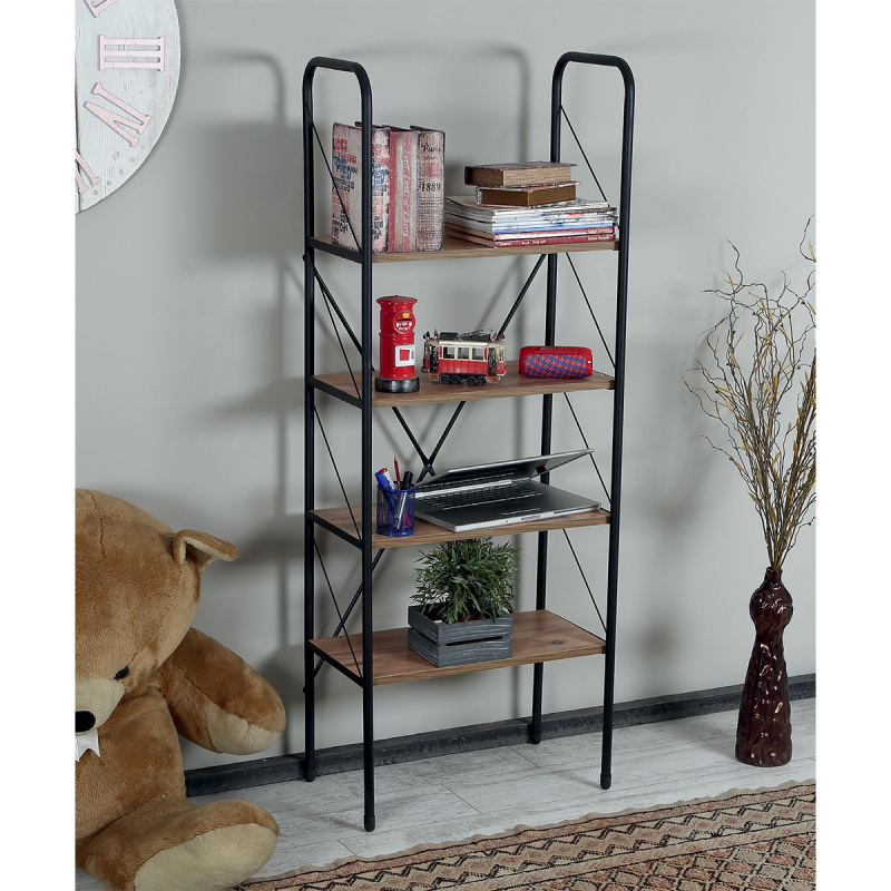custom.Modern Industrial Metal - Home Office Bookshelves ulasan dan harga