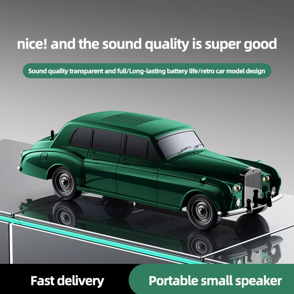 Vintage Style Classic Car Blue - Home Office Of Amazon ulasan dan harga