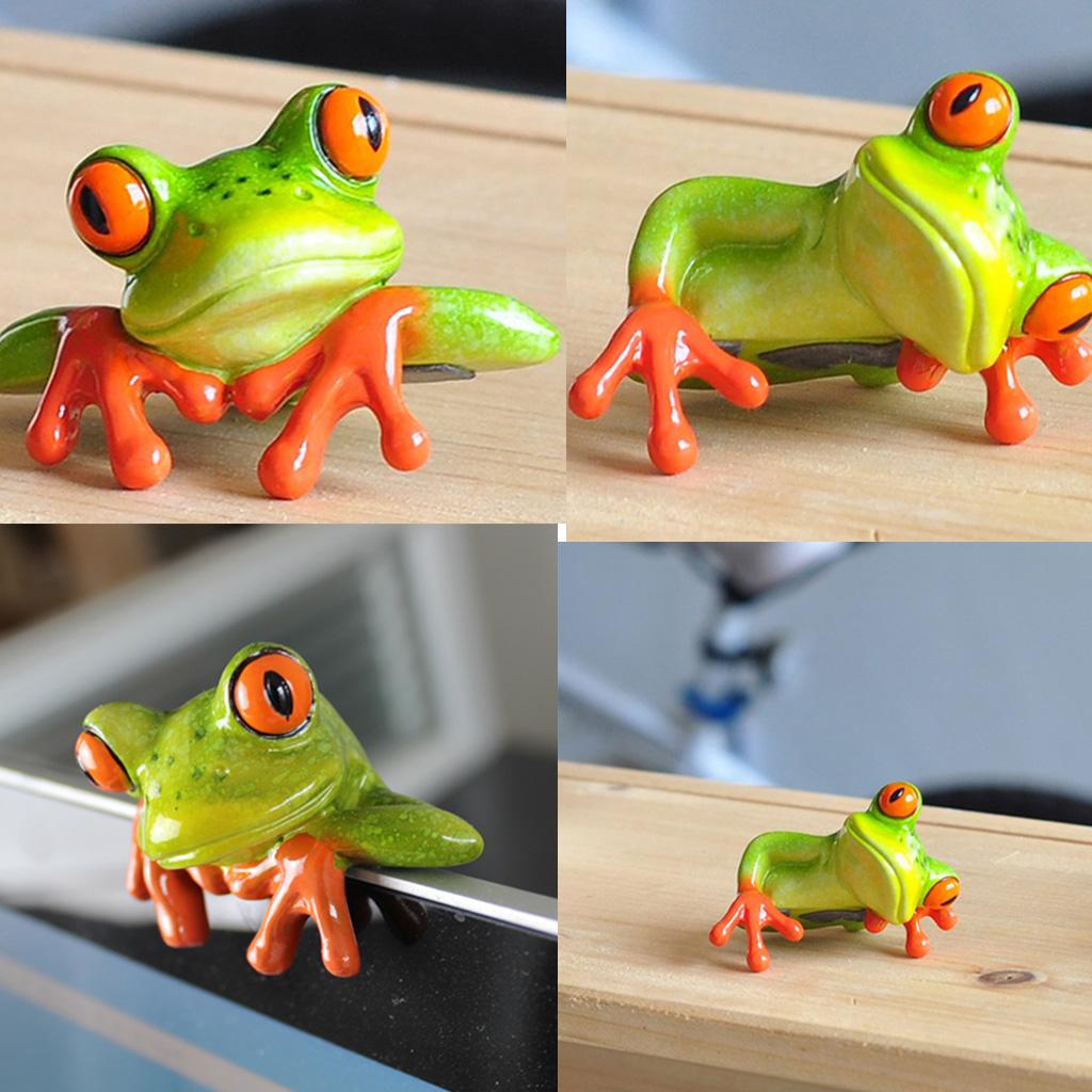 Resin Creative 3D Craft Frog D - Home Office Programmer ulasan dan harga