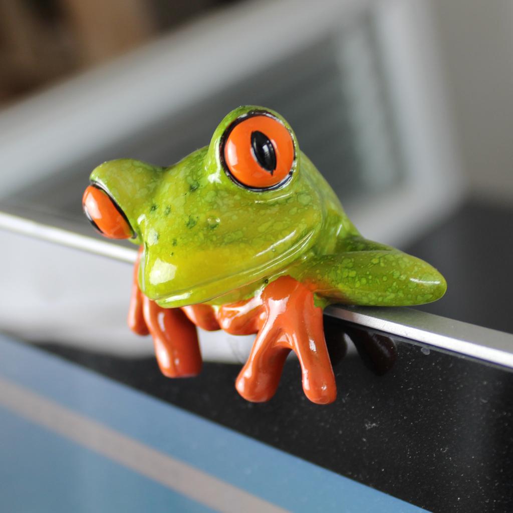 Resin Creative 3D Craft Frog D - Home Office Programmer ulasan dan harga