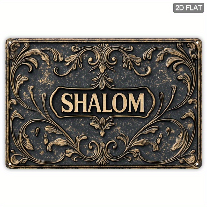 CIFBUY Vintage Shalom Aluminum - Free Home Office ulasan dan harga