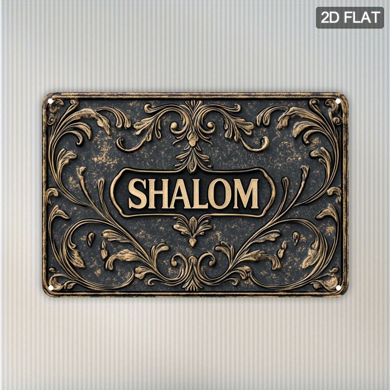 CIFBUY Vintage Shalom Aluminum - Free Home Office ulasan dan harga