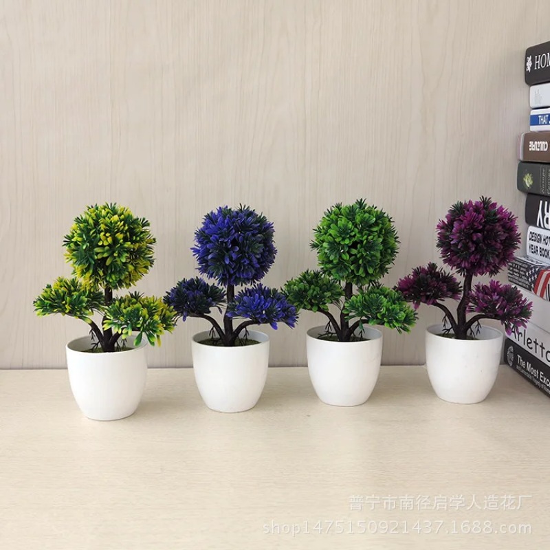 Artificial Small Tree Potted P - Home Office Desk Ideas ulasan dan harga