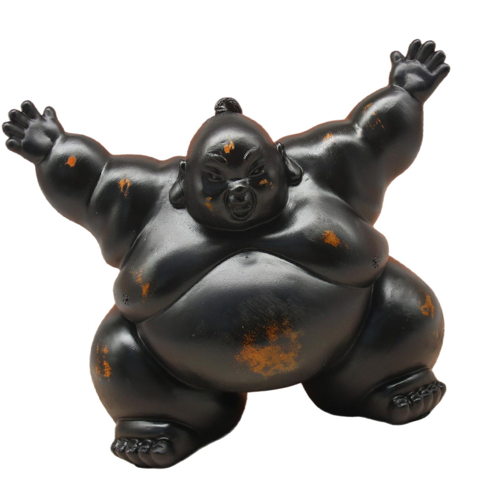 Sumo Statue Housewarming Gift  - Home Office Bookshelves ulasan dan harga