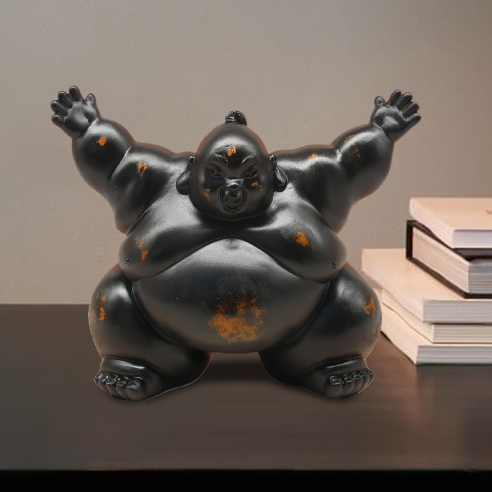 Sumo Statue Housewarming Gift  - Home Office Bookshelves ulasan dan harga