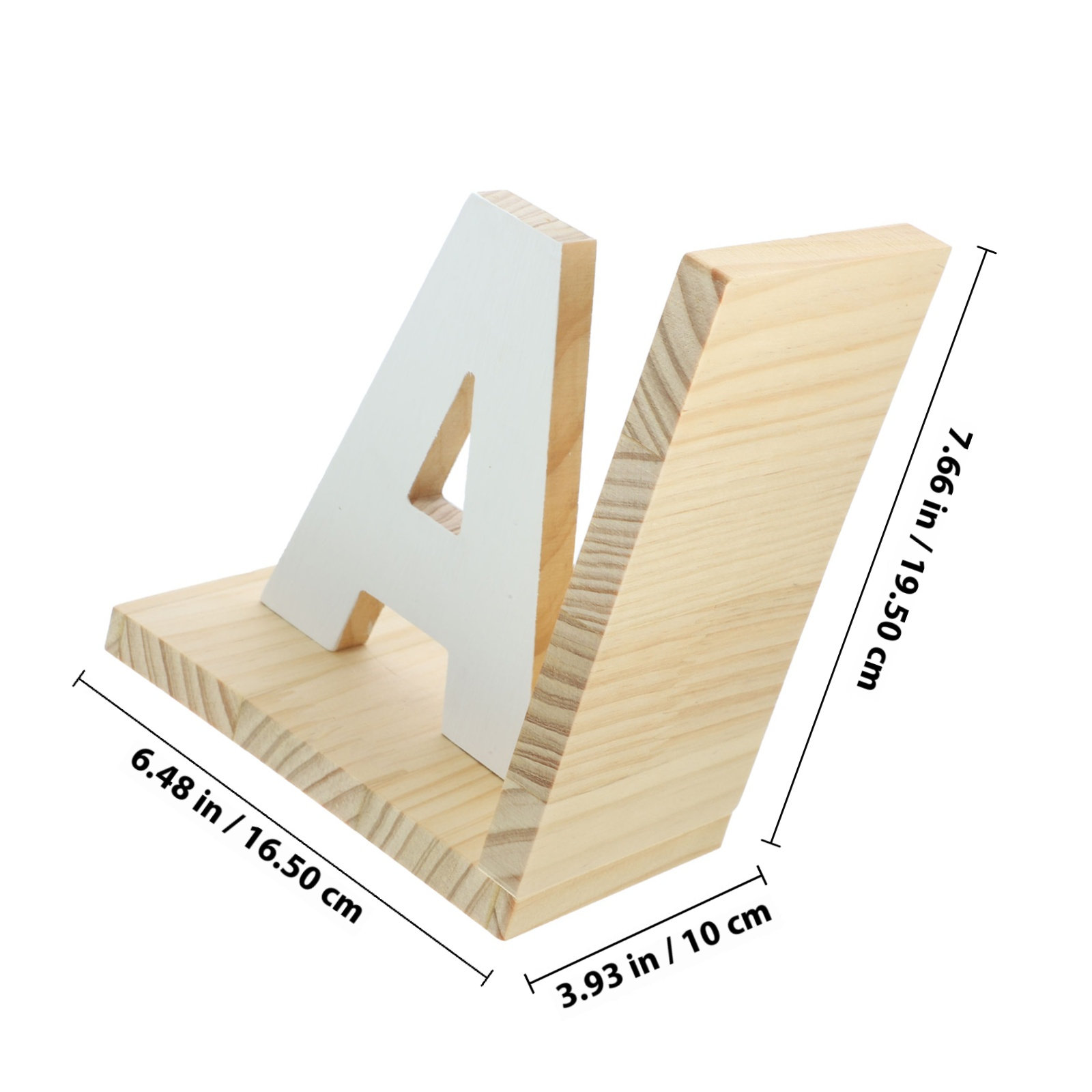 Wooden Book End for Desk Readi - Home Office Bookshelves ulasan dan harga