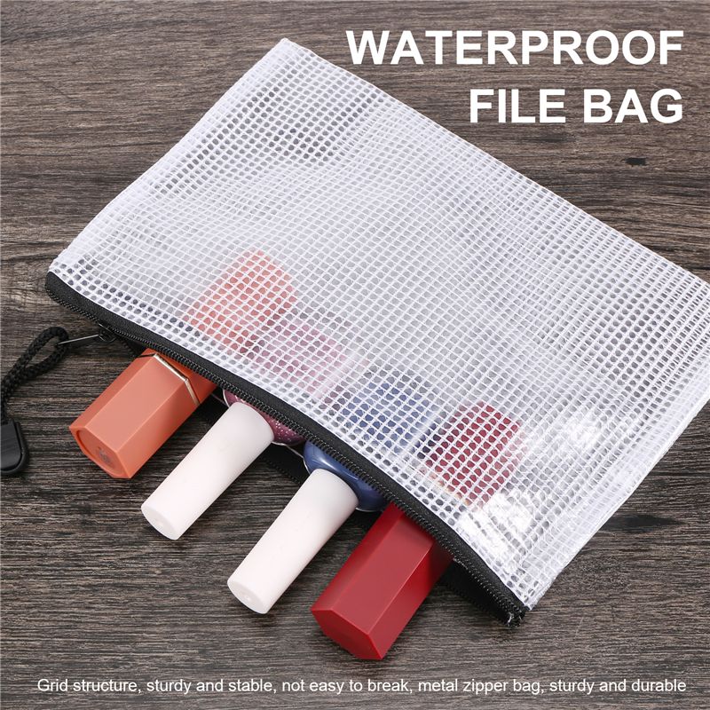 Leading-18Pcs Mesh Zipper Pouc - Home Office Bagas ulasan dan harga