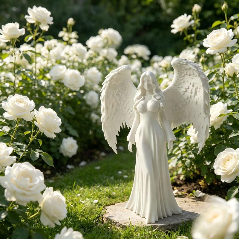 【K】3D Printed Praying Angel St - Home Office Bookshelves ulasan dan harga