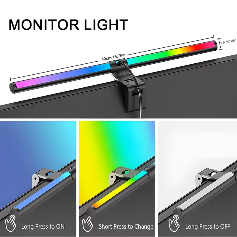 LED Computer Screen Hanging Li - Home Office Programmer ulasan dan harga