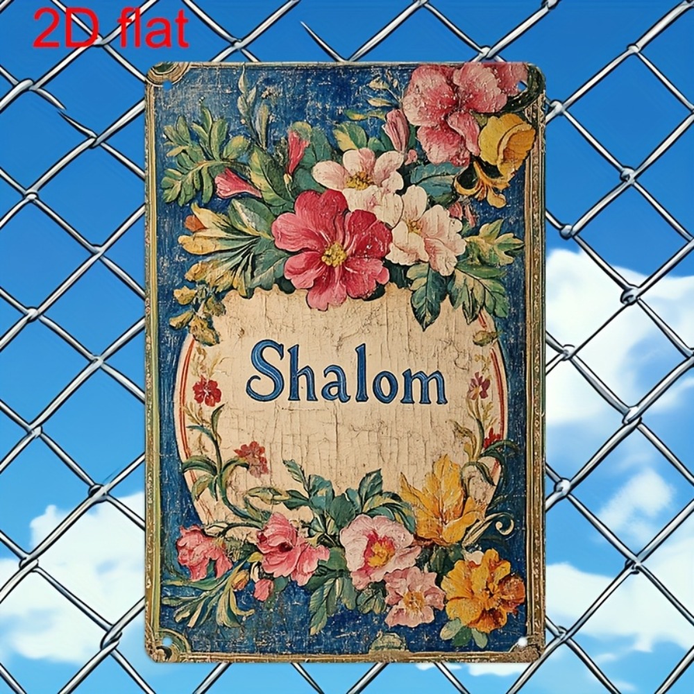 CIFBUY Vintage Floral Shalom A - Free Home Office ulasan dan harga
