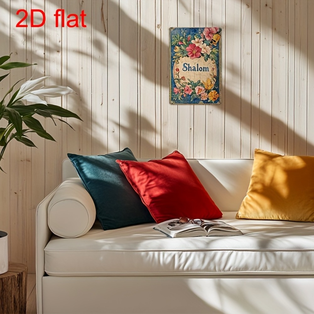 CIFBUY Vintage Floral Shalom A - Free Home Office ulasan dan harga