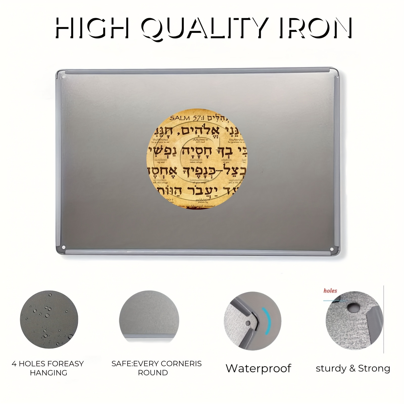 CIFBUY Vintage Aluminum Wall A - Free Home Office ulasan dan harga