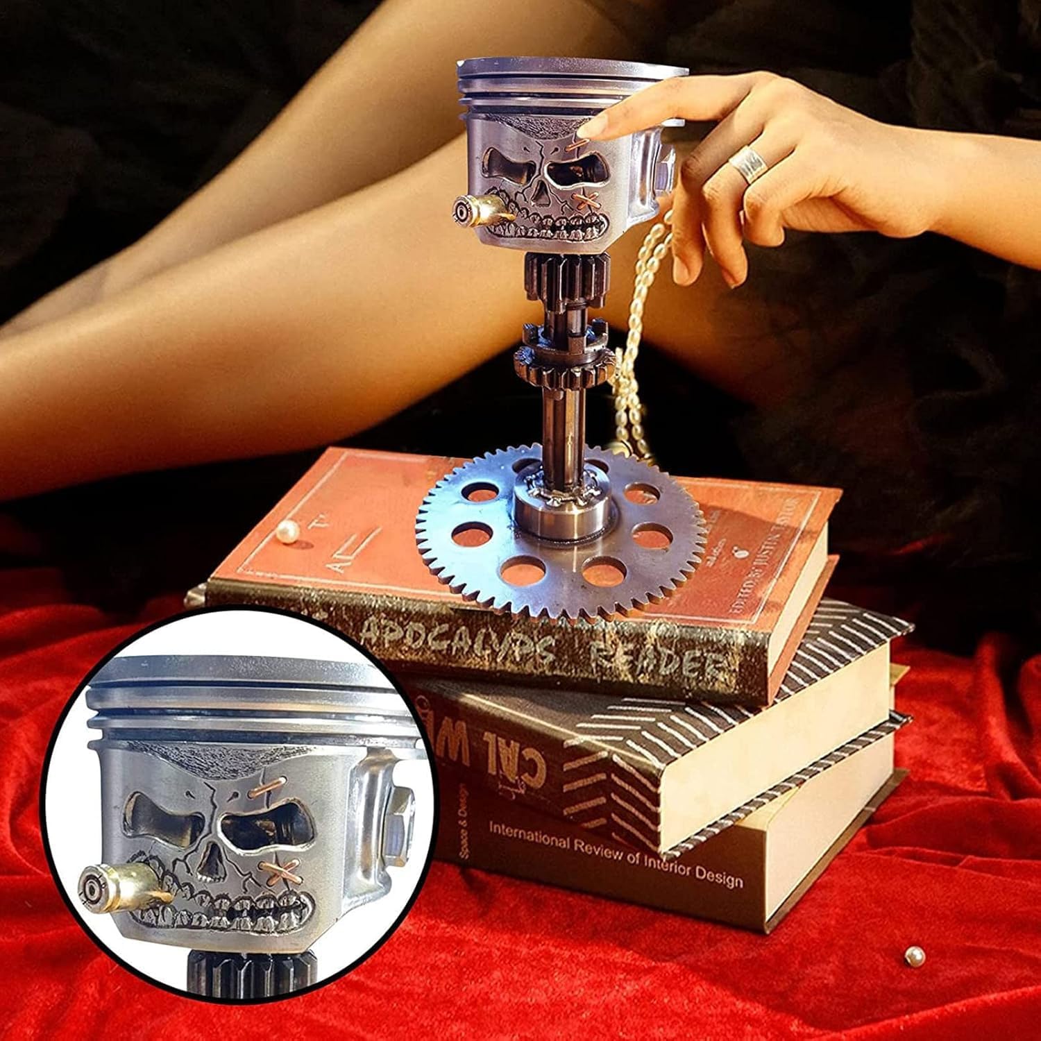 Handmade Metal Art Figurine Ca - Home Office Desk Ideas ulasan dan harga